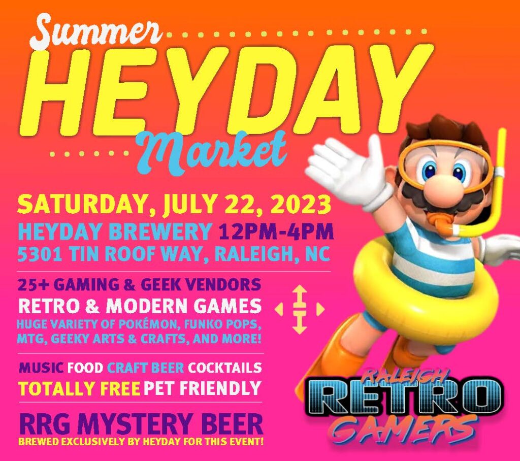 Summer HeyDay Market July 22nd 2023