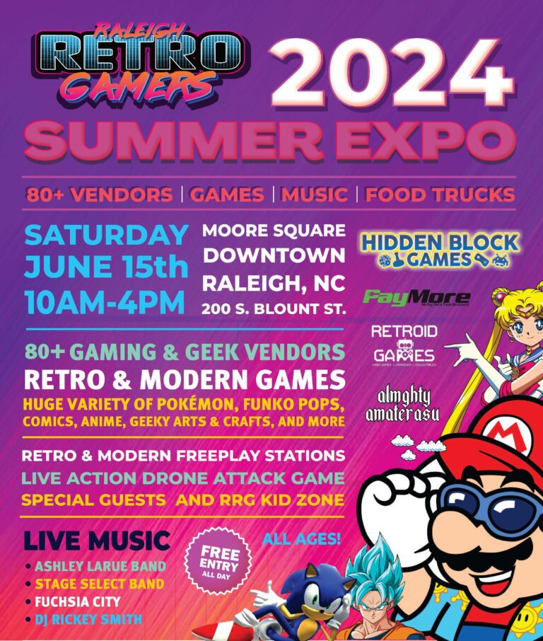 2024 Summer Expo, Raleigh gaming
