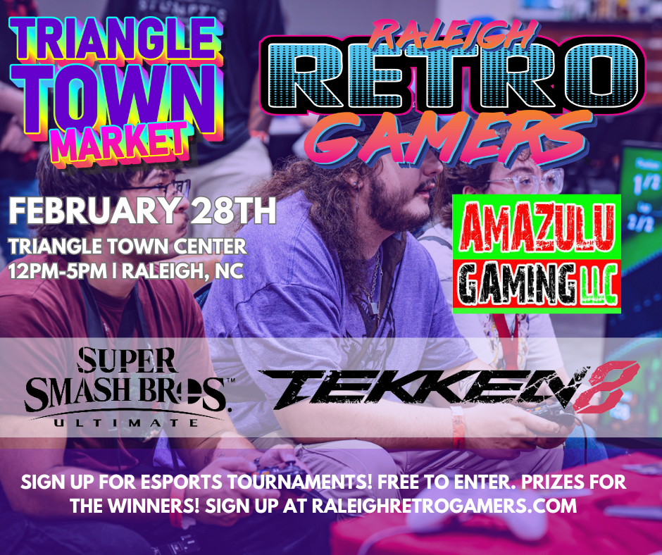 gaming tournament, esports raleigh, raleigh gaming tournaments, triangle town gaming tournaments
